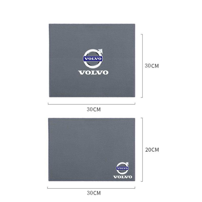 cvtwp8 Car Towel Double-sided Coral Fleece Auto Cleaning Cloth for Volvo xc60 s60 v40 v50 v60 s80 s40 c30 awd c70 s40 s60 s80 s90 v70