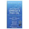 Omega-3 Fish Oil, Triple Strength, 2,500Mg, 90 Softgels