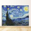 Print Poster Picture Wall House Decoration Murals  Van Gogh Oil Painting Works Sunflower Apricot Abstract A4 A3 A2 Canvas Art