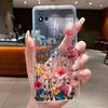For Realme C11 (2021) RMX3231 / Realme C11 2020 RMX2185 Casing Clear Luxury Fashion Butterfly Flowers Soft Silicone Phone Case