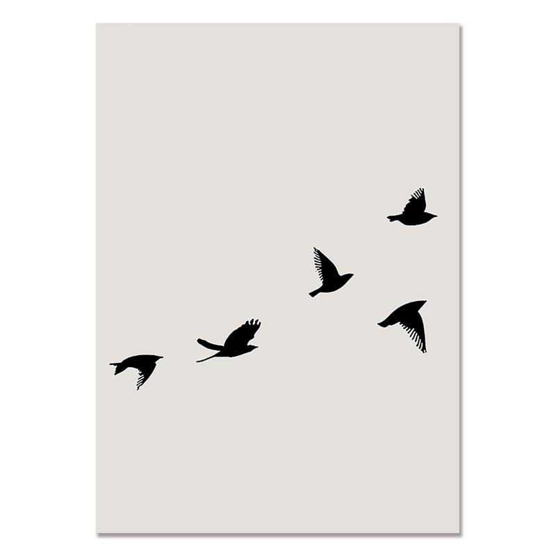 Постеры в стиле бохо, нейтральные бежево-серые акварельные абстрактные настенные художественные принты, пастельная картина на холсте для гостиной, домашний декор