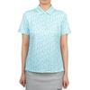 Zipore Golfwear Женская футболка с воротником и коротким рукавом Glp000015 Dbrk