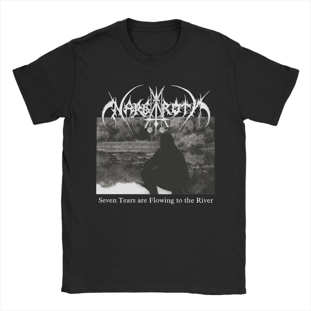 Мужчины Женщины Nargaroth For Fans Рубашка Чистый Хлопок Принт Футболки Одежда Наряды