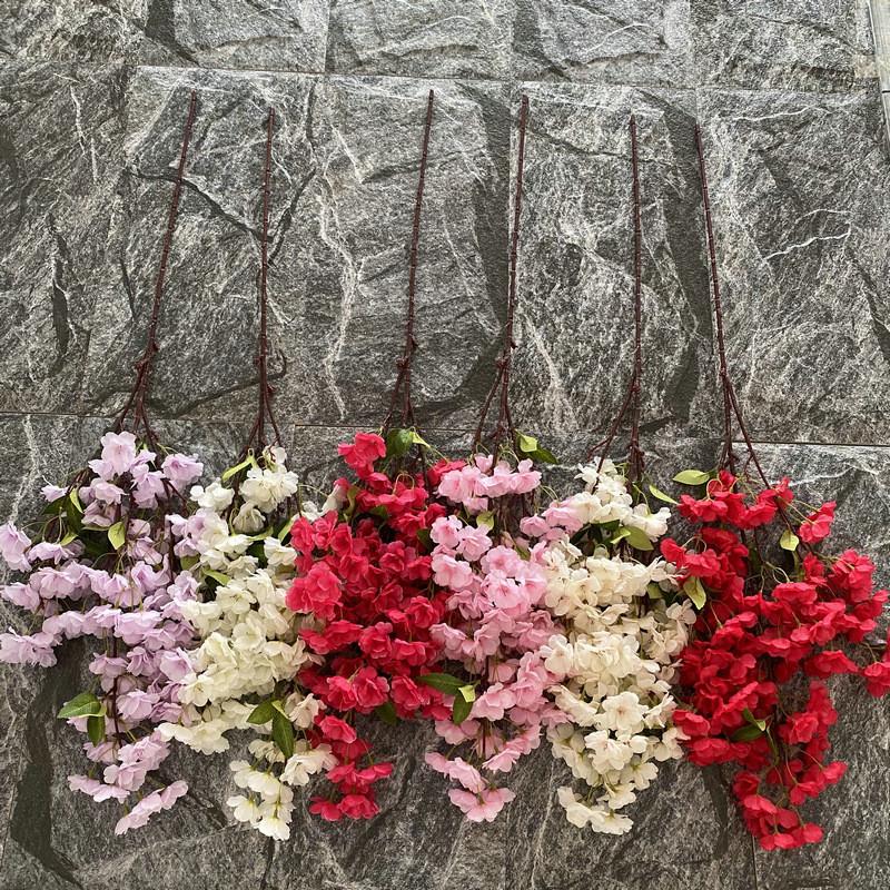 Blossom Hanging Cherry Flowers For Wedding Venue Home Gifts Decoration