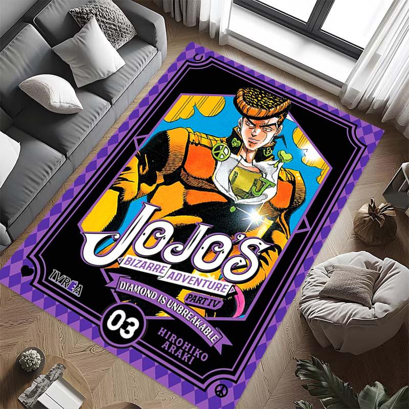 JoJo's Bizarre Adventure: Stardust Crusaders carpet Suitable for all seasons Home Decor Fashion Room Office chair cushion