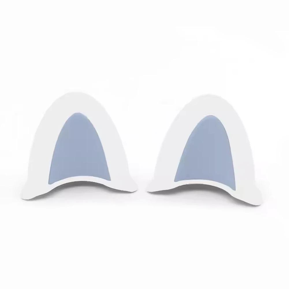 2Pcs Cute Cat Ears Helmet Decoration Motorcycle Electric Stickers Decor Multicolor Motorcycle Helmets Accessories Universal