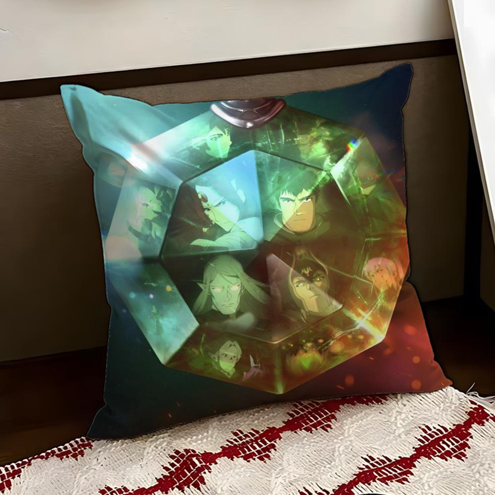 Game Cool DDota 2 Cushion Cover Reversible Soft Durable Pillow Cover Home Car MultiScene Use for Daily Comfort