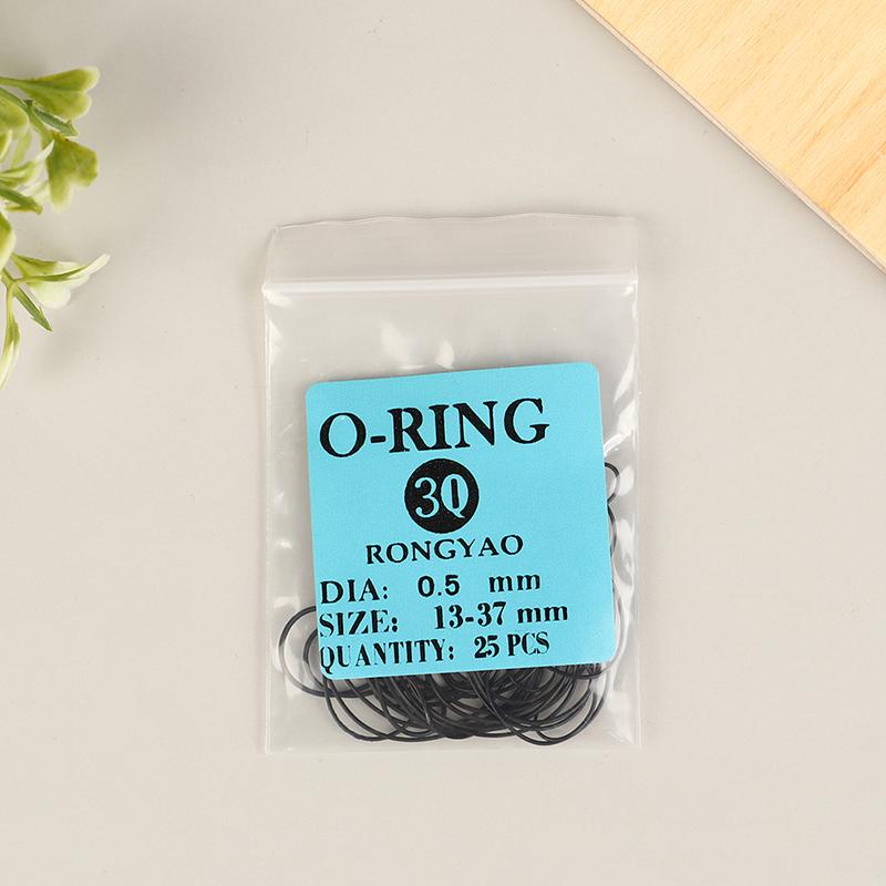 1Pack 0.5/0.6/0.7/0.8Mm Watch O-Ring Waterproof Rubber Watch Back Cover Gaskets