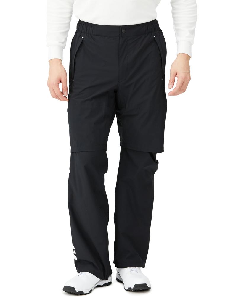 Le Coq Sportif Гольф Stretch Forcer Дождевик Топ и Съемное Хранилище Вода BK00 Размер LL Комплект, Низ, Рукава, Вентиляция, Чехол, Водостойкий,