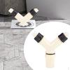 Floor Drain Adapter Bathroom Drainage Waste Connector Three Way Sewage