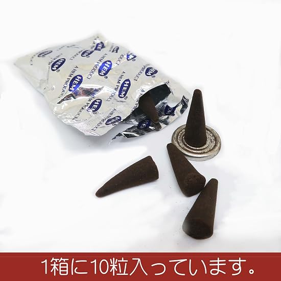 HEM White Musk Incense Cones, 12 Cases (10 cones per case)