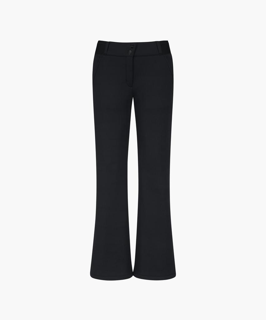 LECOQ GOLF Женские брюки bootcut с боковой полосой, на подкладке _Blck Gq422Lpto1