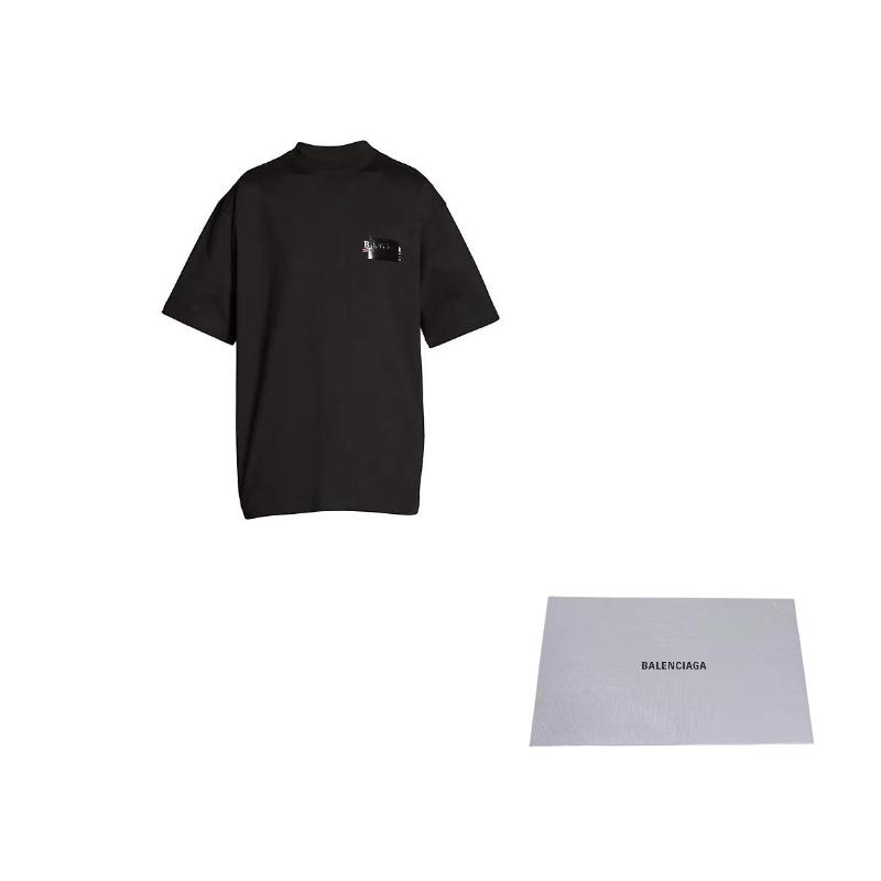 Balenciaga Футболка большого размера 641675TNVG11089