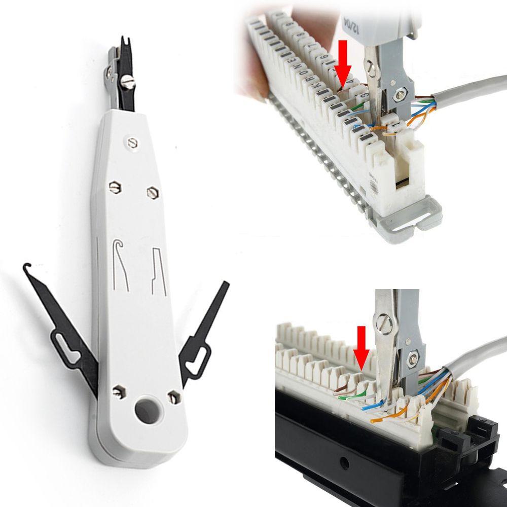 Tool Punch Push Down Tool Telephone Socket Insertion Networking Cable Tester Punch Down Wiring