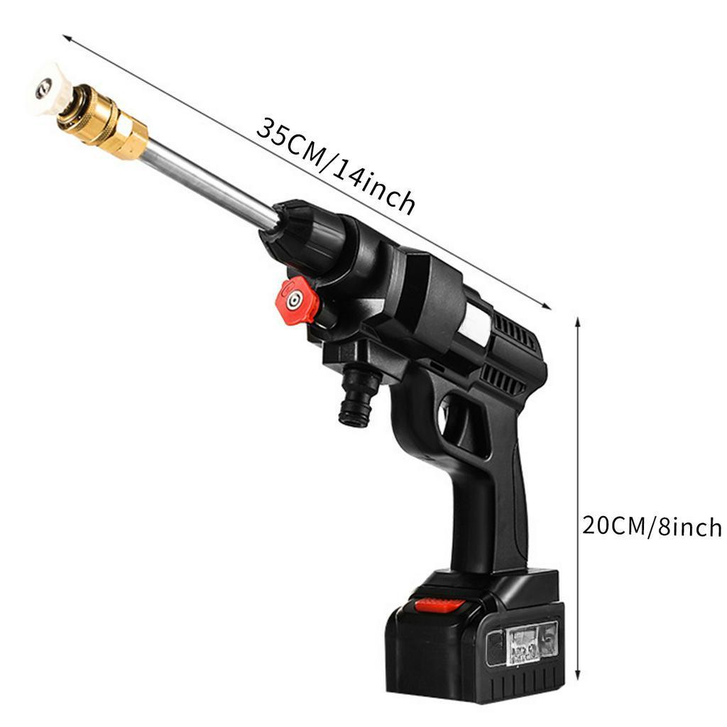 Портативные беспроводные мойки высокого давления для автомобилей, мойка высокого давления, пеногенератор, с 2 аккумуляторами 20000 мАч 12 В 24 В