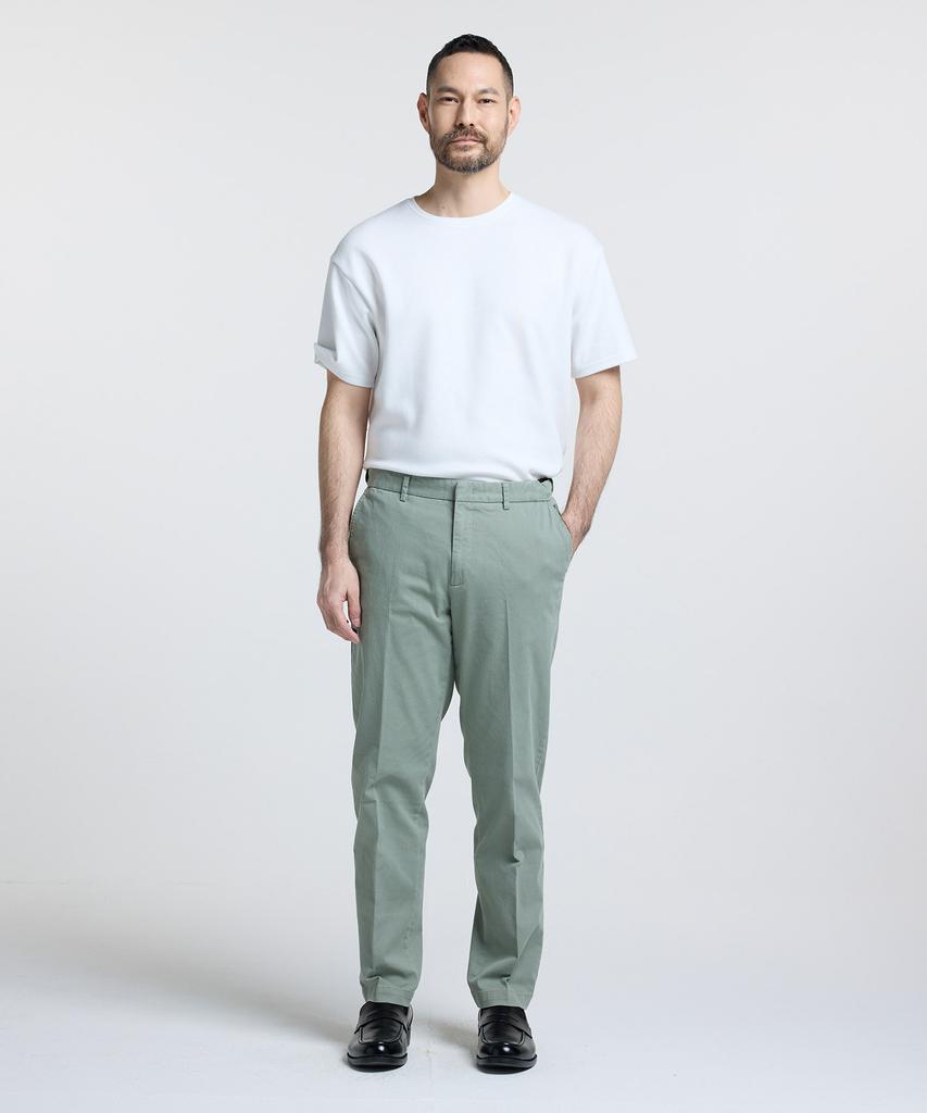 STCO Diems [Hidden Band] Bio-Washed Chino Pants_Khaki (Straight Fit)_Dpavz06Csk