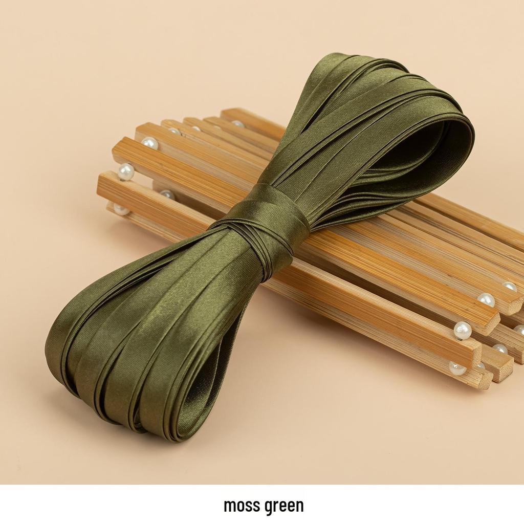 Hengmeihe Cheongsam 1 см кант отделка: Лента для подгибки под шелк, сложенная вчетверо, не требующая глажки