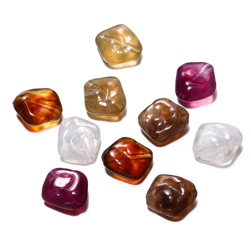 Акриловые бусины неправильной формы для изготовления своими руками цепочек для телефона и аксессуаров ручной работы