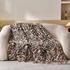 Soft Flannel Throw Blanket Lightweight Warm Bed Blanket For Bedroom Couch