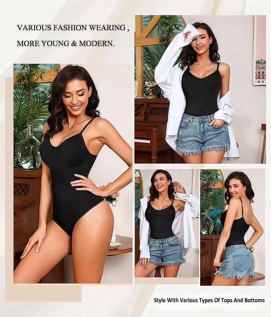 Женский эксклюзивный цельный боди-шейпер с контролем живота