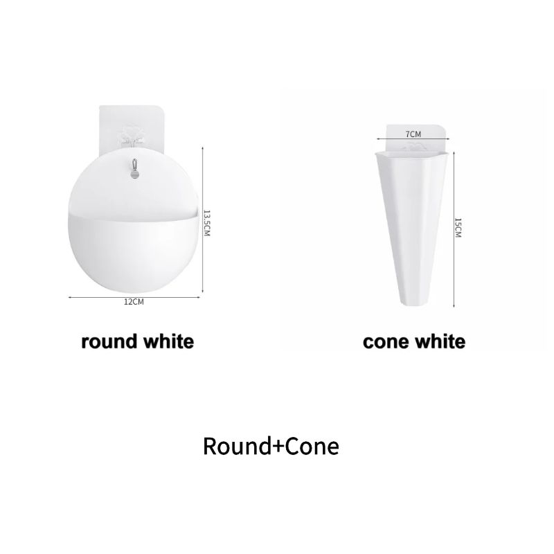 2660 DIY подвесной цветочный горшок для дома, пластиковый цветочный горшок для дома, настенный чехол для цветов, круглый цветочный горшок, пластиковый цветочный горшок для дома, ящик для хранения