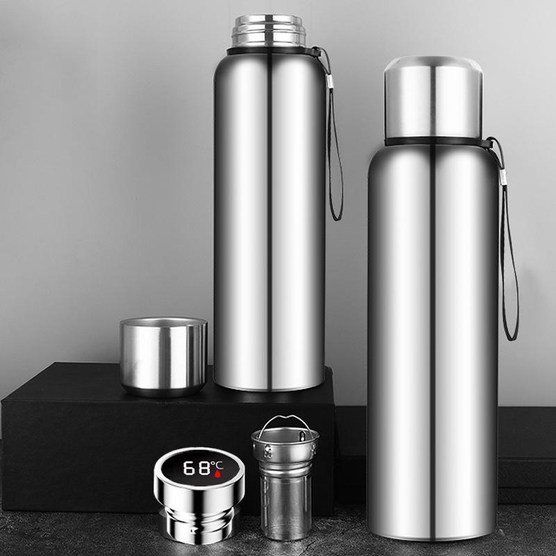 316 Stainless Steel Antibacterial Insulated Kettle: Men's Large Capacity Tea Cup