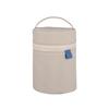 Portable Soup Jar Pouch S Size (250ml-400ml) | Enhanced Insulation | Cutlery Pocket | Washable | Lunch Pouch Ecru Beige SW-PC01-CM