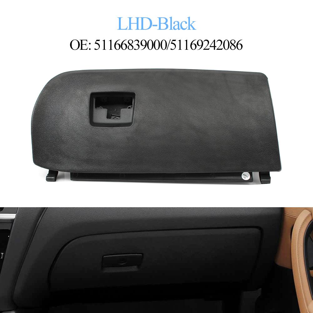 Left Hand Drive Car Front Dashboard Glove Switch Box Handle Toolbox Storage Door Lid Cover For BMW X3 X4 F25 F26 2011-2018