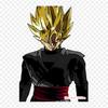 Patches For Clothes Bag Iron On Thermal Stickers Ssj2 Goku Black Goku Super Saiyan Pattern Washable Heat Transfer