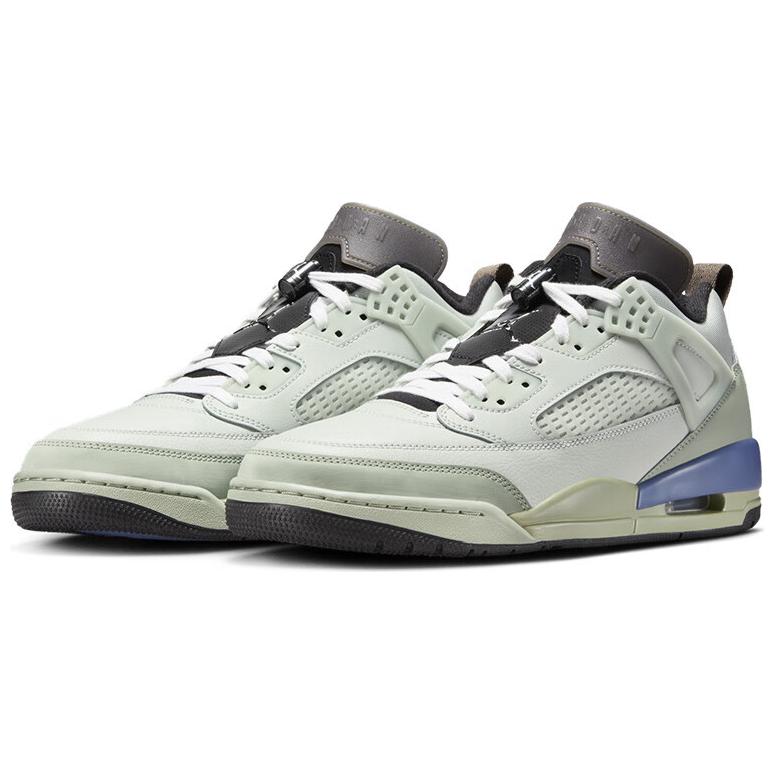 Air Jordan Spizike Low Jade Horizon Men Sneakers Green Metallic-Silver Mink-Brown HV5969-003