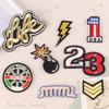 Embroidery Logo, Letter Badge, Boutique Clothing Accessories, Patches, Shoes, Hats, Bags, Accessories, Embroidery Cloth Stickers