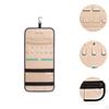 Felt Jewelry Hanging Bag Earring Organizer Multi Use for Travel Space Saving Women Ring Storage
