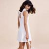 Womens Moisture Wicking Tennis Dress With Built-in Shorts Bra Pad Slim Fit Breathable Sport Skirt Summer