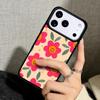Capa Case for iPhone 17 Air 16 Pro Max 15 Plus 11 13 Mini 14 12 Back Phone Cover Cute Flower