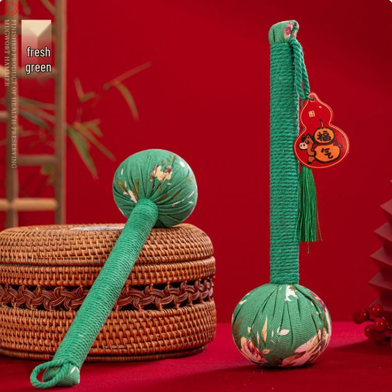 Year of the Horse Health Preservation Mugwort Hammer: Ideal New Year or Spring Festival Gift for Clients and Employees.