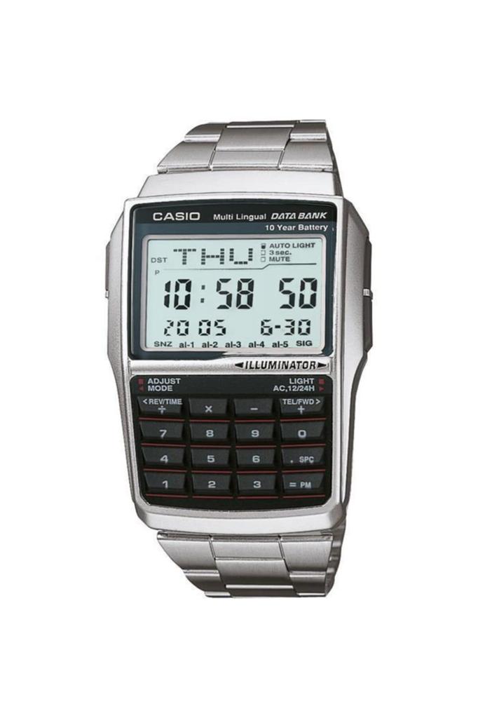 Casio Watch Data Bank Silver DBC32D-1A [Повторный импорт]