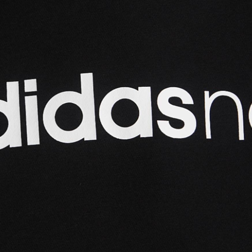 adidas Neo Lifestyle Повседневная Серия M Ce Флисовая Толстовка Модная Удобная Мягкая Толстовка Мужские Толстовки Черный CV9137