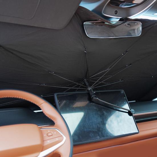 Солнцезащитный козырек на лобовое стекло автомобиля, защита от ультрафиолетовых лучей, блокировка тепла, складной универсальный, для внедорожников, грузовиков, автомобильный лобовой козырек, защитный чехол