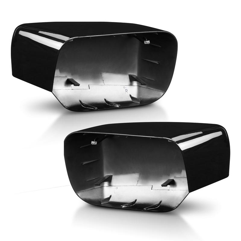 Left/Right Side Rearview Mirror Cover For BMW E46 323i 325i E39 525i 528i 530i 540i Replaces 51168238376 51168238375