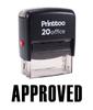 Printtoo APPROVED Self Inking Rubber Stamp Custom Stamp Office Stationary -