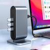 Вертикальный хаб Thunderbolt 3 12-в-1: Док-станция для расширения ноутбука с несколькими интерфейсами