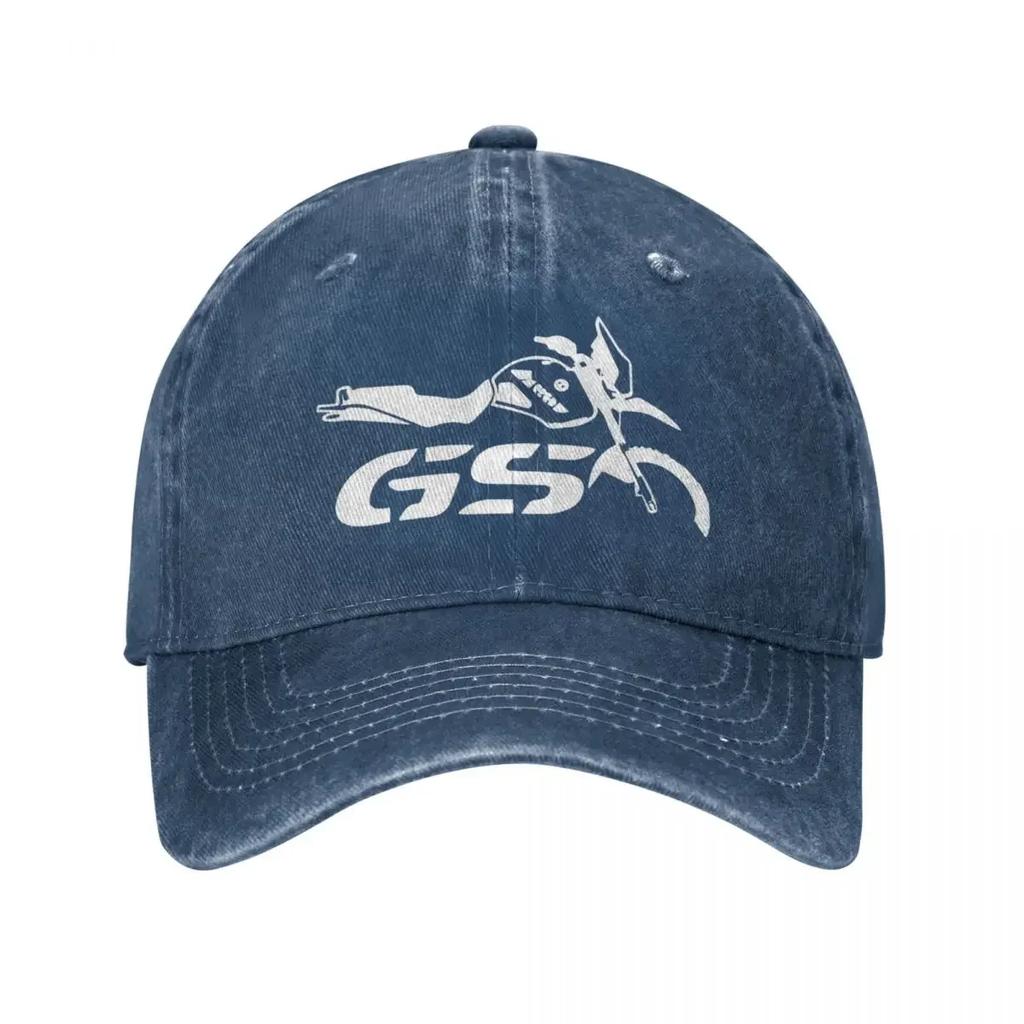 Motorbike R1100 GS Men Women Baseball Caps R850 GS Art Distressed Washed Hats Cap Casual Outdoor All Seasons Travel Sun Cap