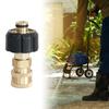 14mm Female Garden Hose Connector 1/4 Thread Garden Hose Adaptor Versatile Garden Hose Connector For Pressure Washer Gun