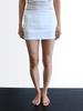Sio Jacquard Mini Skirt [White]