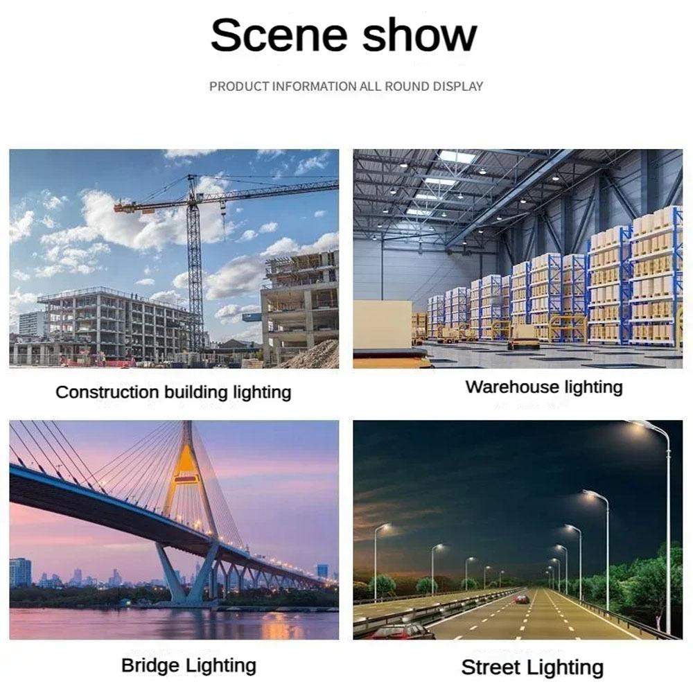 LED Outdoor Floodlight AC220V Spotlight IP66 Waterproof Lamp 50W 100W 200W 300W 500W 600W Led Flood Light Garden Street Lamp