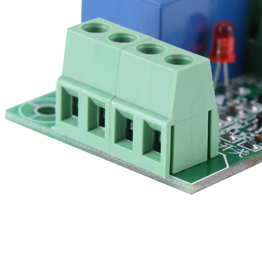 Trigger Relay, Single Channel Bistable 12V,Circuit Trigger Relay Control Module 10A 250VAC, PC Board Relays