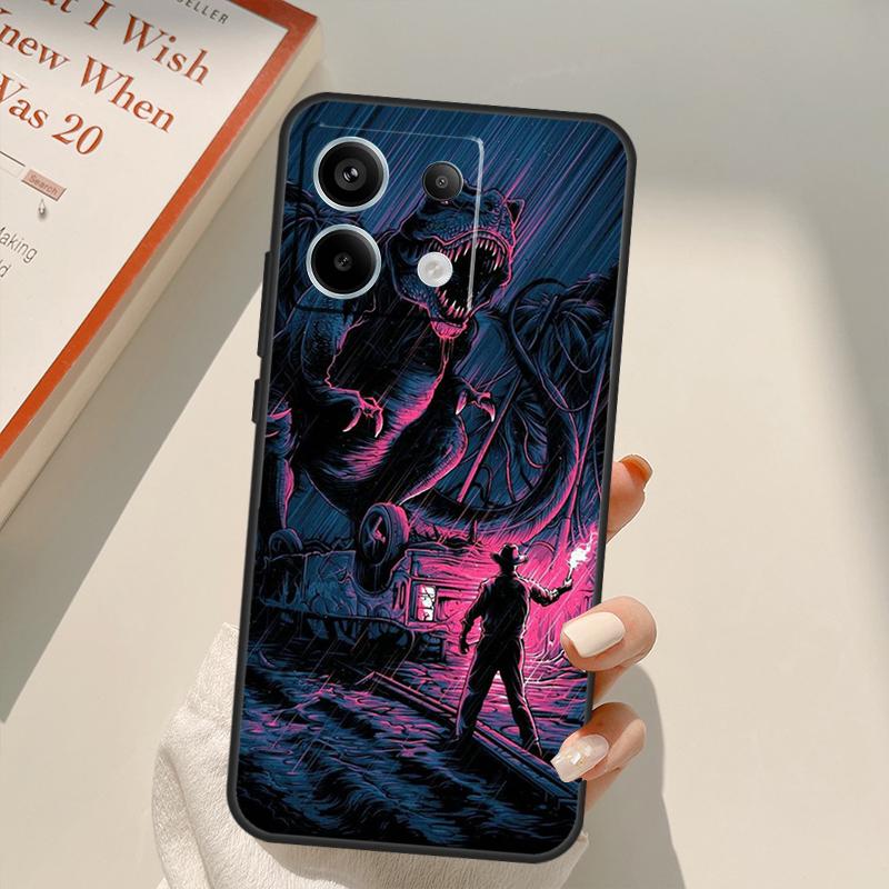 Чехол Jurassic Dinosaur для Xiaomi Redmi Note 13 10 11 12 14 15 Pro Plus Чехол для Redmi 15 15C 13C 12C 10C 14C