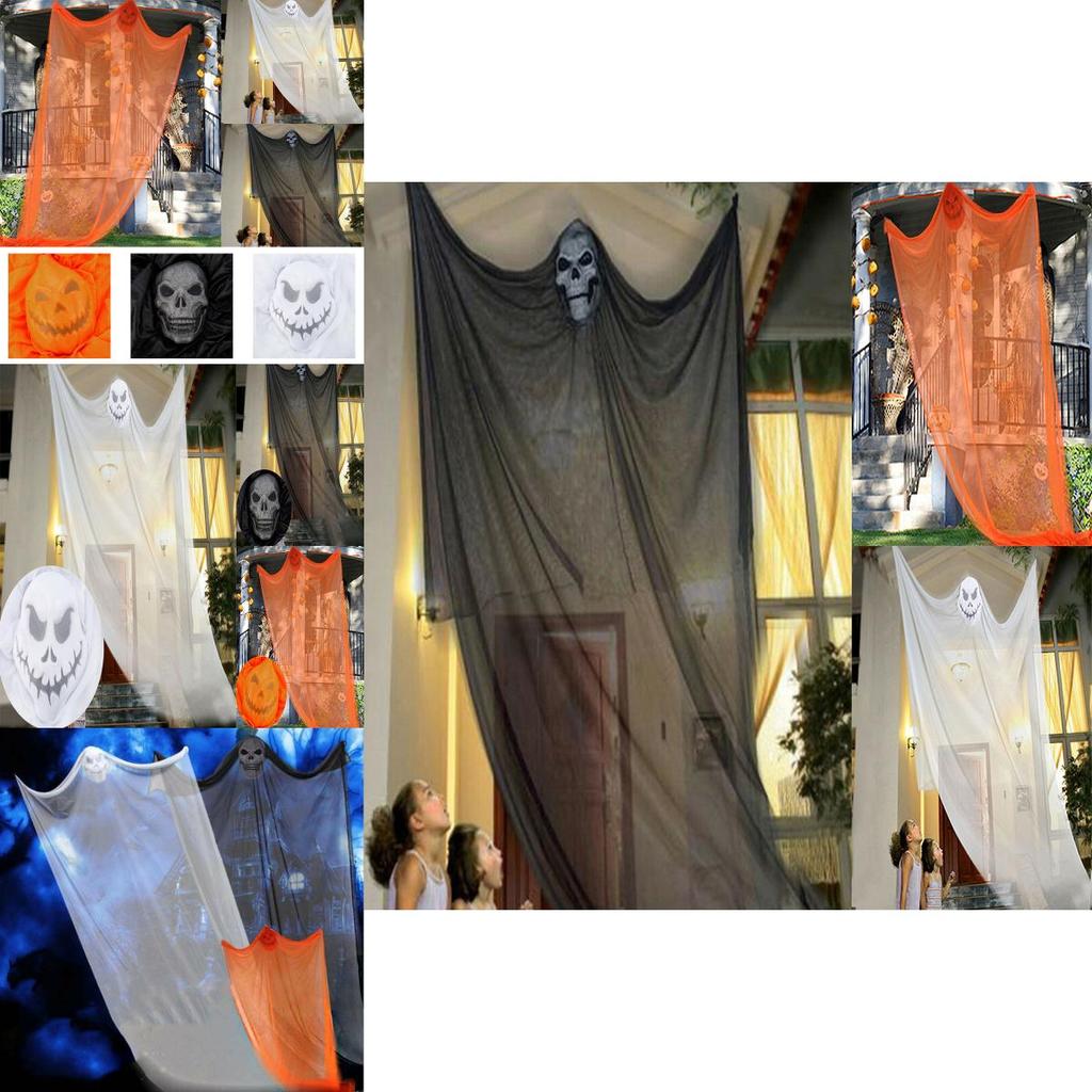 Ужасающий 3,3-метровый подвесной призрак-гуль для Хэллоуина, реквизит для дома с привидениями