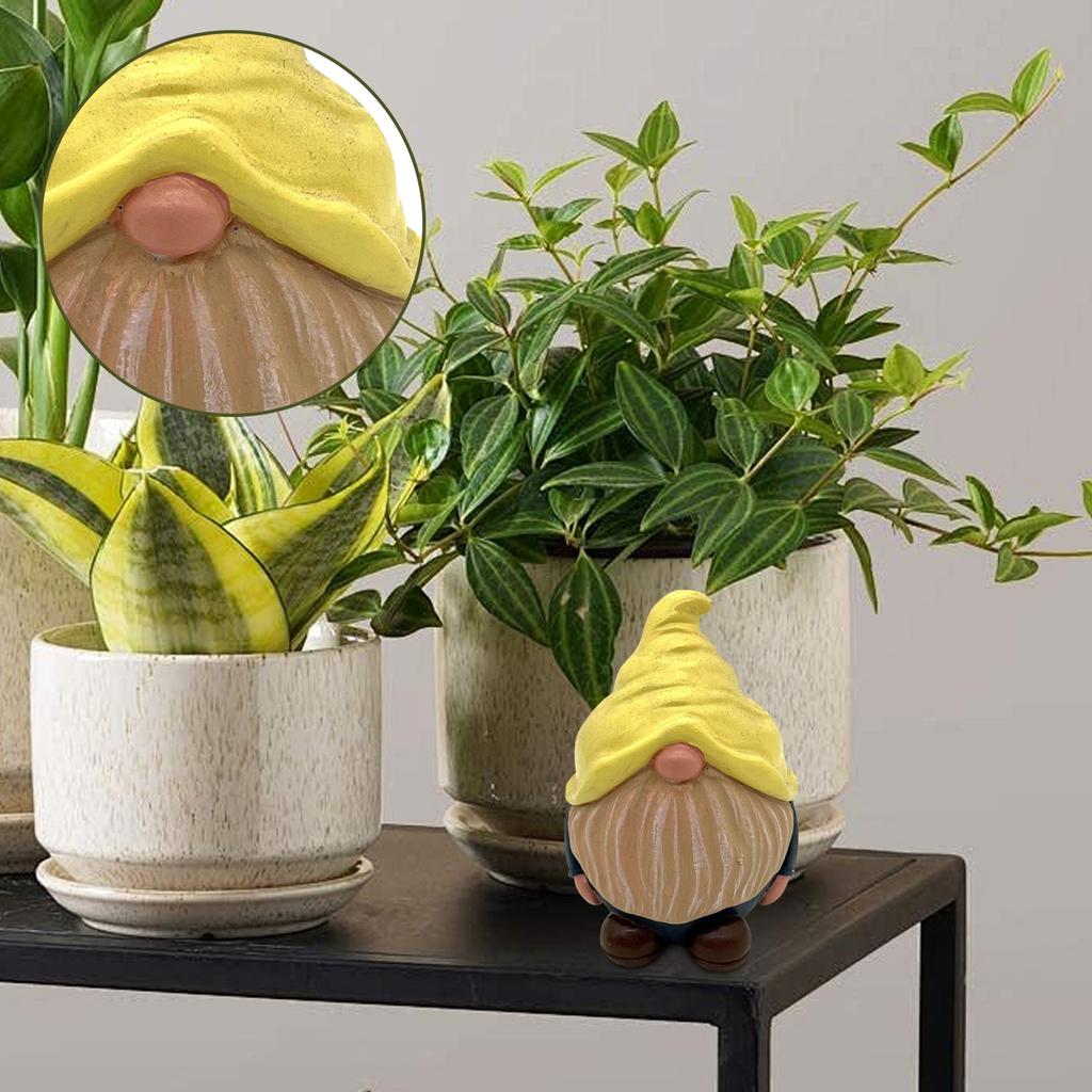 Озорная статуэтка садового гнома, украшения и декорации - Забавный садовый гном для наружного или домашнего декора