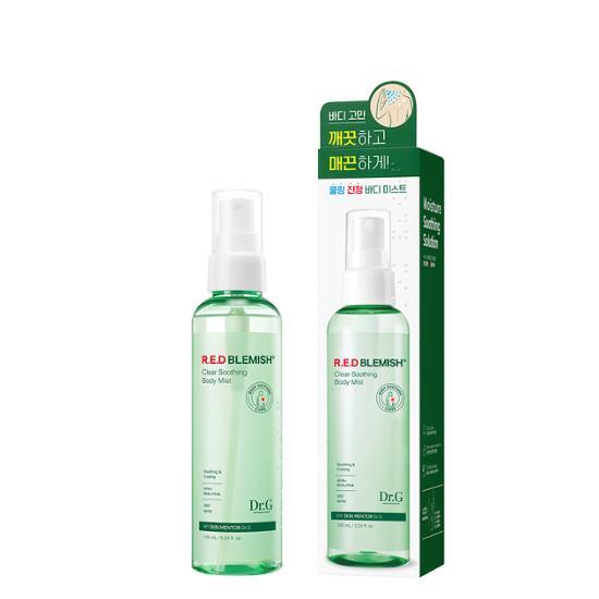 Dr.G Red Blemish Clear Soothing Body Mist 155мл, корейский уход за телом